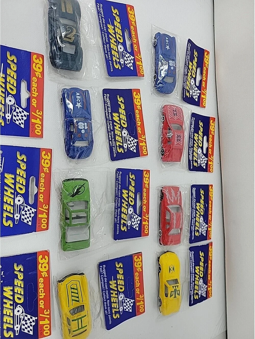 Lot Of 11 Sealed NEW -- SPEED WHEELS DIECAST Model Vintage Cars 1:64